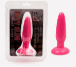 Orion Butt Plug Anal Toys Pink - Dop Anal de Silicon cu Ventuză, 13, 5 cm