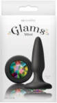 Orion Glams Mini Rainbow Gem - Dop Anal cu Diamant, 8.5 cm