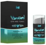 Orion VIBRATION GIN & TONIC - Gel Afrodiziac Unisex cu Efect de Încălzire, 15 ml