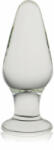 Orion Glass Romance Anal Plug - Dop Anal de Sticlă, 12 cm