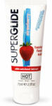 Orion HOT Superglide Edible - Lubrifiant Bază de Apă cu Gust de Căpșuni, 75ml