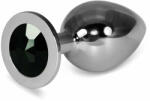 Orion Rosebud Classic - Dop anal metalic, negru, 10 cm