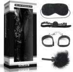 ORION Deluxe Bondage Kit Black IV - Set BDSM cu 4 Piese