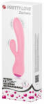 Orion Zachary - Vibrator iepuraș, roz, 17.8 cm Vibrator