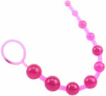 Orion Sassy Anal Beads - Șirag Bile Anale Roz, 30 cm