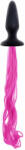 Orion Unicorn Tails Pink - Dop Anal din Silicon, 10, 5 cm
