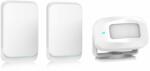 TopVista Sonerie wireless si senzor de miscare TopVista P603, 250 m, 95 dB, instalare usoara, alba (P603)