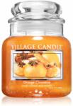 Village Candle Orange Cinnamon illatgyertya (Glass Lid) 396 g