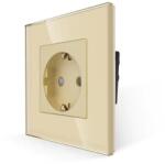 Luxion Priza Simpla LUXION cu Rama din Sticla (LX-1MP010G-G)