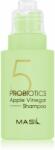 MASIL 5 Probiotics Apple Vinegar mélyen tisztító sampon a hajra és a fejbőrre 50 ml