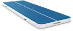 Gymrex Saltea de gimnastică gonflabilă - 600 x 200 x 20 cm - 400 kg - albastru/alb GR-ATM9 (GR-ATM9)