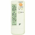 Daikin BRC7F530S Infrás Távirányító - Ezüst Színű, BYFQ60CS Légrácshoz (BRC7F530S) - hideget