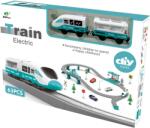 Mappy M-Toys City Rail Elektromos vasúti pálya, fényekkel és hangokkal, tartozékokkal, 63 db