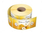 Label Print Etichete personalizate pentru borcane, Miere cu fagure, 54x144 mm, 500 etichete rola (06905631022501)