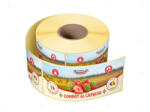 Label Print Etichete personalizate pentru borcane, Compot de capsuni, 54x144 mm, 500 etichete rola (06905631024801)