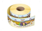 Label Print Etichete personalizate pentru borcane, Compot de prune, 54x144 mm, 500 etichete rola (06905631025501)