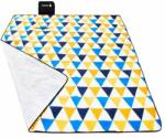 Springos Pătură de picnic, model triunghiular, pătură de picnic 200x200 cm (PM001) Patura