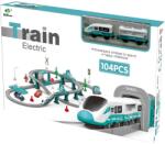 Mappy City Rail elektromos vasúti pálya, fényekkel és hangokkal, tartozékokkal, 104 db, kék - emag - 34 900 Ft