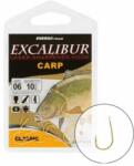 EnergoTeam Carlige EXCALIBUR Carp Classic Gold Nr. 8, 10buc/plic (47015008)