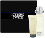 Iceberg Twice pour Homme Set cadou, Apa de toaleta 125 ml + gel de dus 100 ml, Bărbați