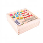 EmonaMall Детски дървен пъзел "Кой къде живее" EmonaMall - Код W4563 (W4563-9994-9994)