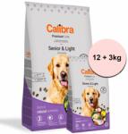 Calibra Calibra Dog Premium Line Senior & Light 12 + 3 kg GRATUIT