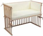  Szülői ágyhoz rögzíthető gyermekágy 88x44 cm, matraccal (763343)