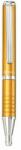 Zebra Golyóstoll, 0, 24 mm, teleszkópos, arany színű tolltest, ZEBRA SL-F1 , kék (23469-24) - kellekanyagonline