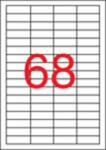APLI Etikett, univerzális, 48, 5x16, 9 mm, APLI, 6800 etikett/csomag (1282/3128) - kellekanyagonline