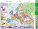 STIEFEL Tanulói munkalap, A4, STIEFEL Európa közigazgatása / Európa domborzata (247417) - kellekanyagonline
