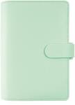 FILOFAX Kalendárium, gyűrűs, betétlapokkal, personal méret, FILOFAX Saffiano , menta (FX-028806) - kellekanyagonline