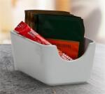  Cukor és teafilter tartó, négyszögletes, fehér, 11x7, 5cm, CoffeeTime (1211HAP110) - kellekanyagonline