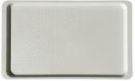  Tálca, szögletes, műanyag, fehér-mákos, 53x32, 5 cm (1605MUA006) - kellekanyagonline