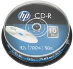 HP CD-R lemez, 700MB, 52x, 10 db, hengeren, HP (69308) - kellekanyagonline