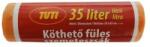 TUTI Szemeteszsák, köthető füles, 35 l, 20 db, 50x60 cm, 9 , TUTI, narancssárga (PDP_842) - kellekanyagonline