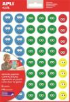 APLI Matrica, emoji, APLI Kids Stickers , boldog arcok (14226) - kellekanyagonline