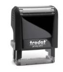 TRODAT Bélyegző, TRODAT Printy 4911 , fekete ház, fekete párnával (4911) - kellekanyagonline