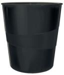 LEITZ Papírkosár, 15 liter, LEITZ Recycle , fekete (53280095) - kellekanyagonline