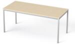 MAYAH Általános asztal fémlábbal, 75x170 cm, MAYAH Freedom SV-40 , juhar (SV-40/IBXA40J)