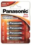 Panasonic Elem, AA ceruza, 4 db, PANASONIC Pro power (LR6PPG-4BP/LR6PPG/4BP) - kellekanyagonline