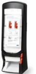 TORK Szalvéta adagoló, 62, 2x23, 5x24, 7 cm, N4 rendszer, Signature Line, TORK Xpressnap drive-thru , fekete (272250)