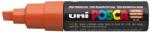uni Dekormarker, 8 mm, vágott, UNI Posca PC-8K , narancssárga (300459000) - kellekanyagonline