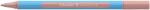 Schneider Golyóstoll, 0, 7 mm, kupakos, SCHNEIDER Slider Edge XB Pastel , halvány piros (152236) - kellekanyagonline