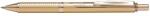 Pentel Rollertoll, 0, 35 mm, nyomógombos, arany tolltest, PENTEL EnerGel BL-407 kék (BL407X-A) - kellekanyagonline