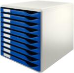 LEITZ Irattároló, műanyag, 10 fiókos, LEITZ Standard , kék (52810035) - kellekanyagonline