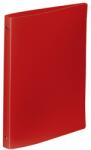 VIQUEL Gyűrűs könyv, 4 gyűrű, 25 mm, A4, PP, VIQUEL Essentiel , piros (020901-08)