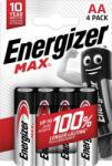 Energizer Elem, AA ceruza, 4 db, ENERGIZER Max (E300112503) - kellekanyagonline