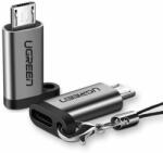 UGREEN US133 OTG USB-C - micro USB adapter fekete (50590) UG50590 (UG50590)