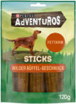 Adventuros 2х120г AdVENTuROS Sticks, лакомства за кучета - с див бивол