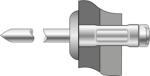Bralo Pop-nituri Multigrip Cap Bombat Aluminiu - Inox-4.8 X 10.5 (BR.1089004810S)
